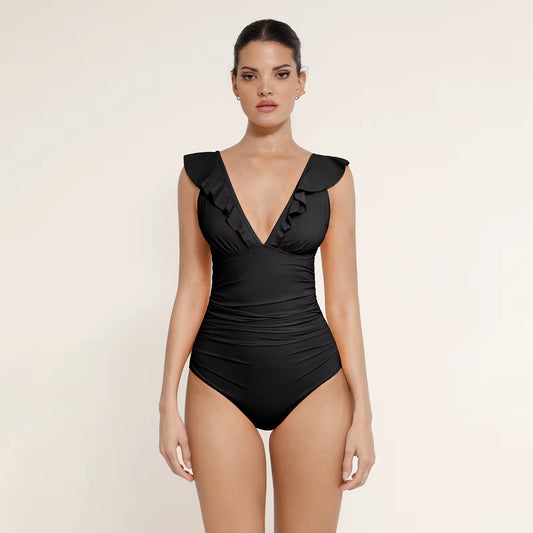 Swimming suit tummy control