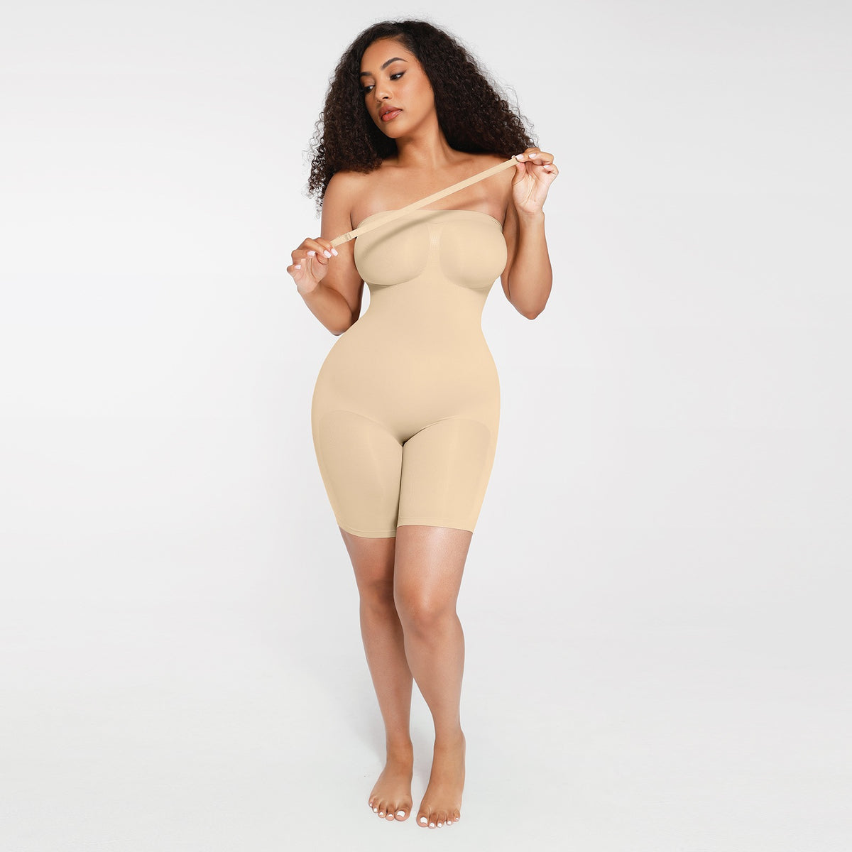 11:33 Strapless Sculpting Shapewear Bodysuit