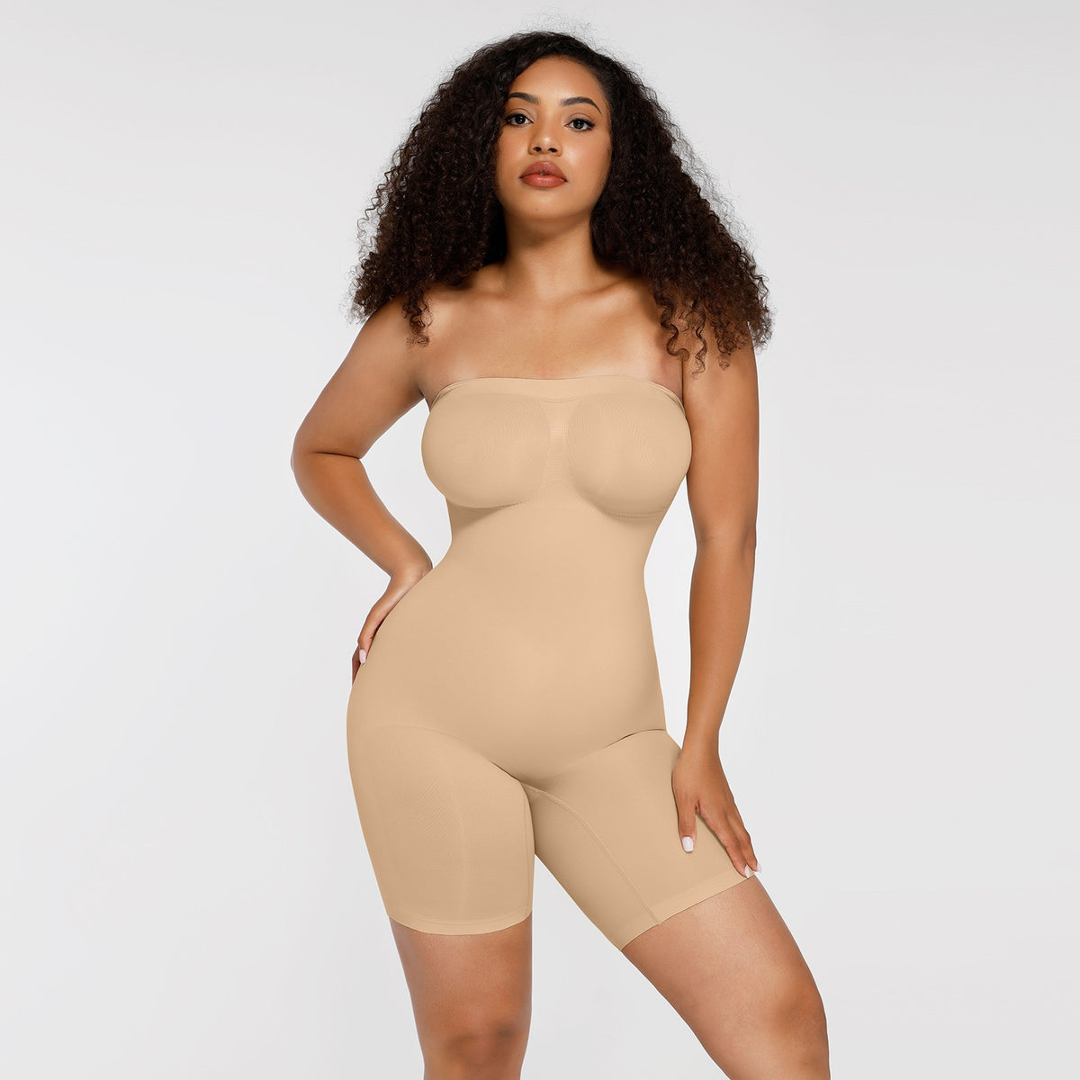 11:33 Strapless Sculpting Shapewear Bodysuit